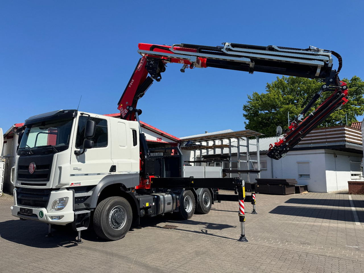 Tatra 6x6x6 Phoenix Kran Fassi F545 + Fly JIB - Tracteur routier: photos 4 Tatra 6x6x6 Phoenix Kran Fassi F545 + Fly JIB - Tracteur routier: photos 4