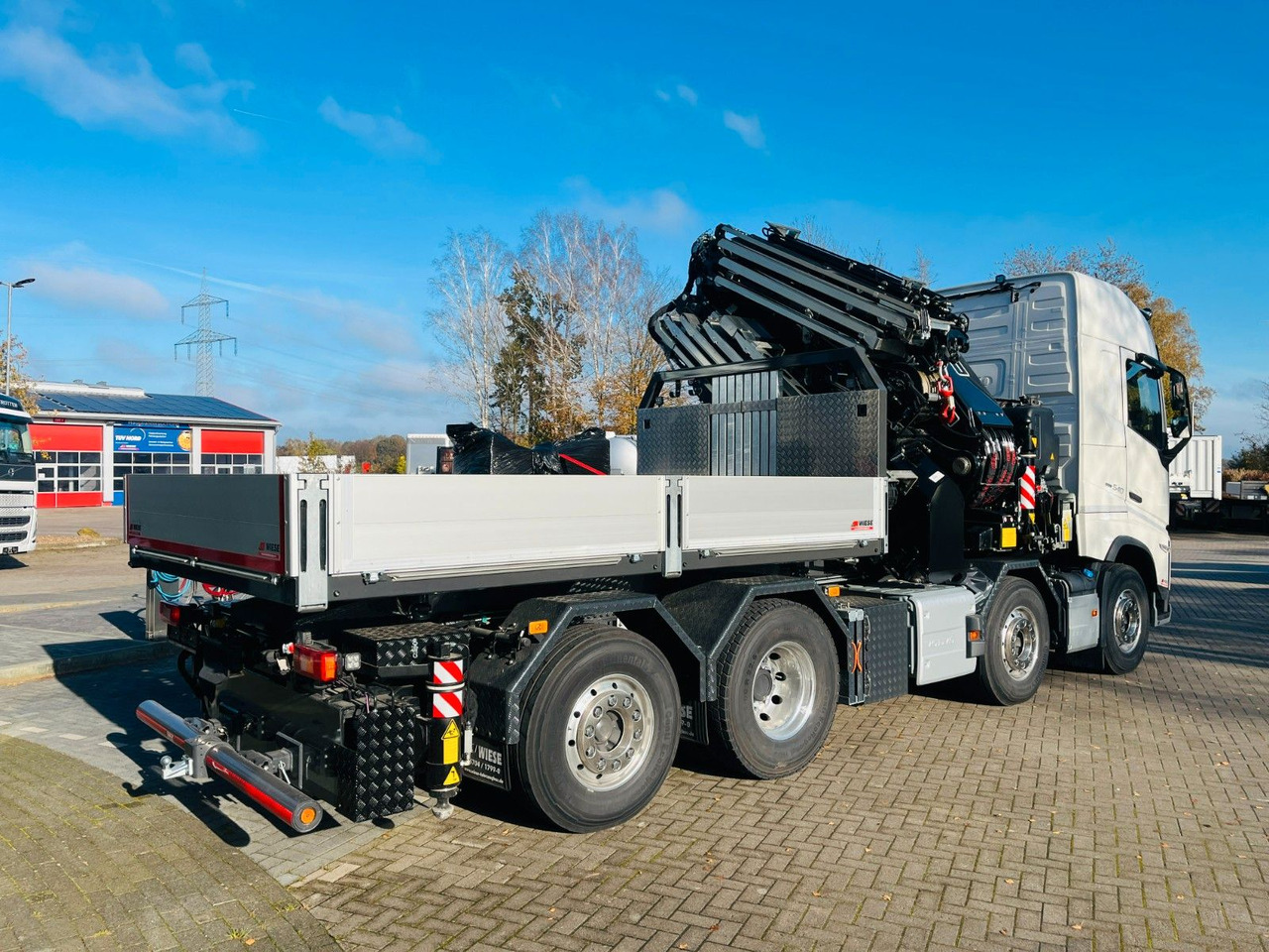 Volvo FH 540 SZM mit F1450 HXP Fly Jib + Winde - Camion plateau, Camion grue: photos 3 Volvo FH 540 SZM mit F1450 HXP Fly Jib + Winde - Camion plateau, Camion grue: photos 3