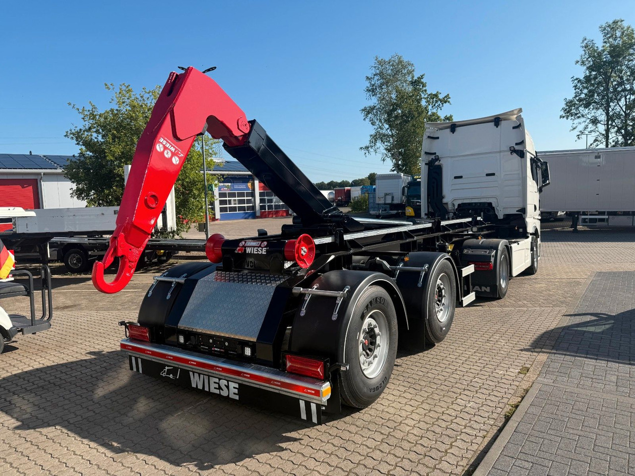 WIESE Abrollkipper - WAK 2-32 SK Sofort Verfügba - Semi-remorque benne: photos 1 WIESE Abrollkipper - WAK 2-32 SK Sofort Verfügba - Semi-remorque benne: photos 1