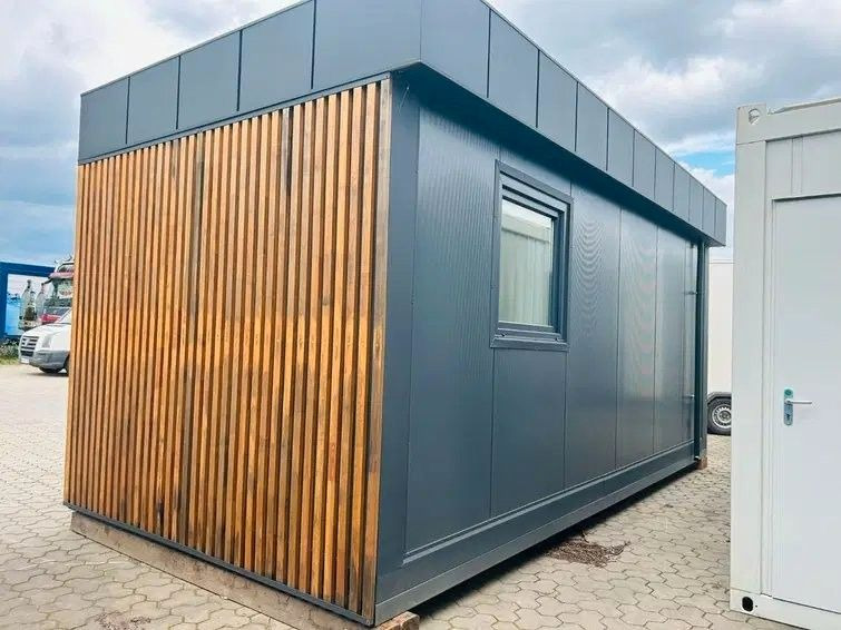 Wiese Wunderschöner Büro/Saunacontainer - Remorque porte-conteneur/ Caisse mobile: photos 4 Wiese Wunderschöner Büro/Saunacontainer - Remorque porte-conteneur/ Caisse mobile: photos 4