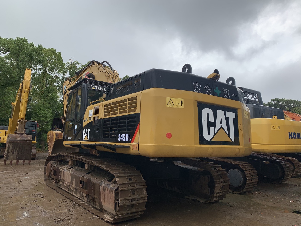 CATERPILLAR 345DL-excavator - Pelle sur chenille: photos 2 CATERPILLAR 345DL-excavator - Pelle sur chenille: photos 2
