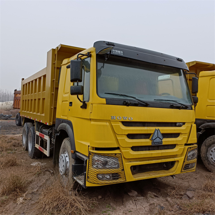 Camion benne HOWO HOWO 6x4 375 -yellow tipper: photos 10