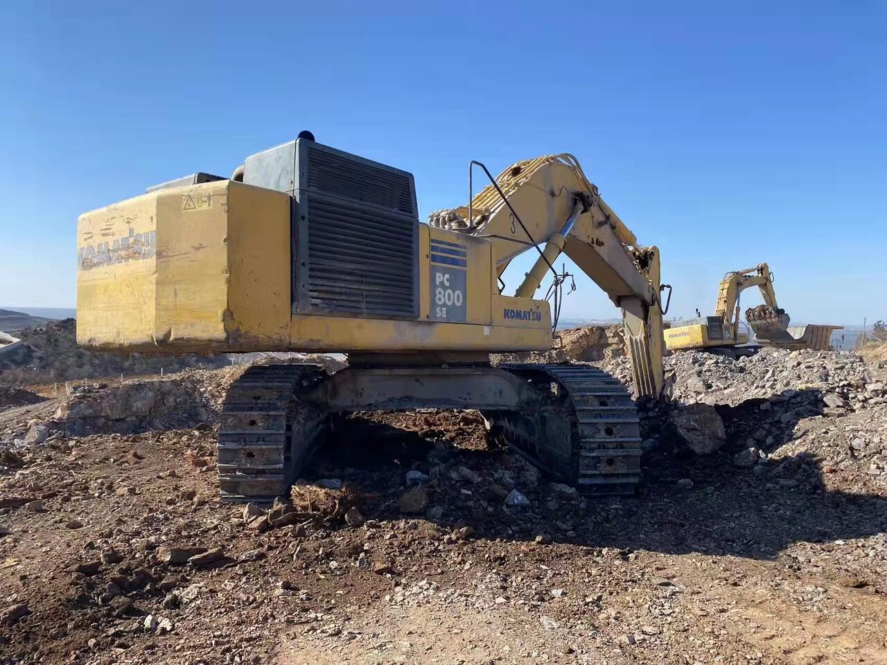 KOMATSU PC800SE-7-excavator - Pelle sur chenille: photos 2 KOMATSU PC800SE-7-excavator - Pelle sur chenille: photos 2