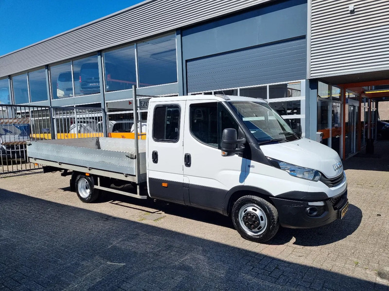 Iveco Daily 35C18 3.0D DC 6 zits Open laadbak 4.10m EURO 6 - Utilitaire plateau, Utilitaire double cabine: photos 1 Iveco Daily 35C18 3.0D DC 6 zits Open laadbak 4.10m EURO 6 - Utilitaire plateau, Utilitaire double cabine: photos 1