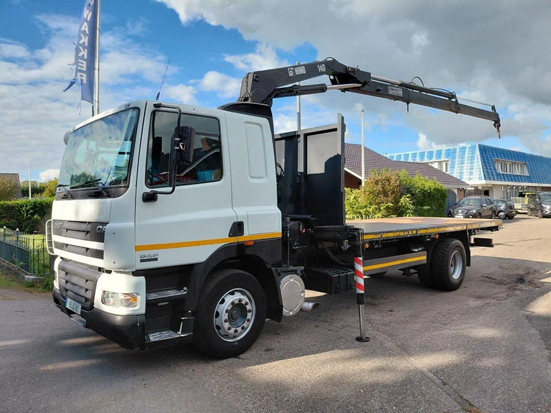 DAF CF 85.430 4x2 Plato Crane - Camion grue: photos 1 DAF CF 85.430 4x2 Plato Crane - Camion grue: photos 1