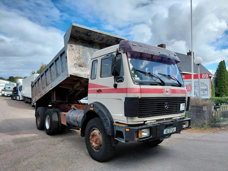 Mercedes-Benz NG 2628 V8 6x4 Kipper Steel Suspension - Camion benne: photos 2 Mercedes-Benz NG 2628 V8 6x4 Kipper Steel Suspension - Camion benne: photos 2