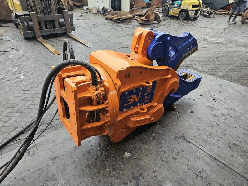 Trevibenne mk 20 shear demarec verachtert caterpillar - Cisaille de démolition: photos 4 Trevibenne mk 20 shear demarec verachtert caterpillar - Cisaille de démolition: photos 4