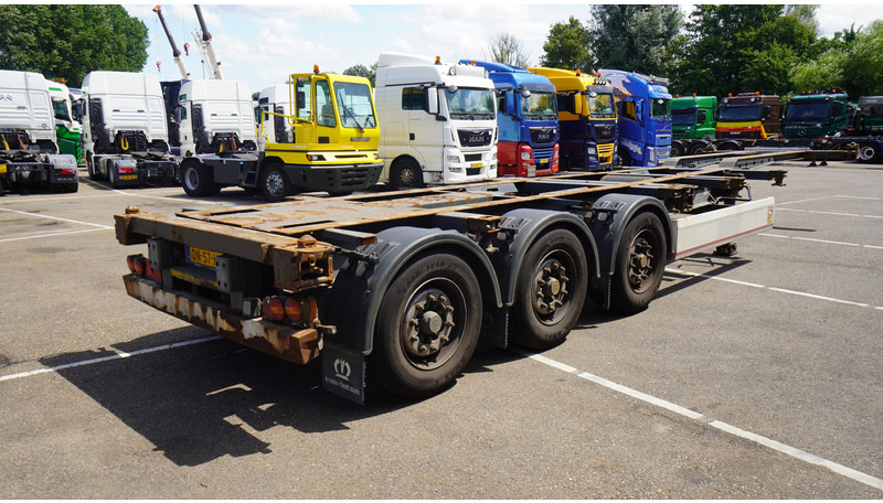Krone 3 AXLE CONTAINER TRANSPORT TRAILER EXTENDABLE 45 FT - Semi-remorque porte-conteneur/ Caisse mobile: photos 5 Krone 3 AXLE CONTAINER TRANSPORT TRAILER EXTENDABLE 45 FT - Semi-remorque porte-conteneur/ Caisse mobile: photos 5