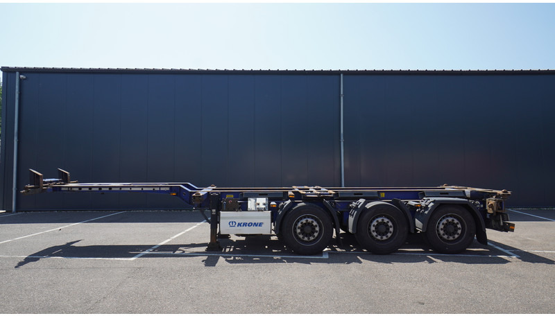 Krone 3 AXLE CONTAINER TRANSPORT TRAILER - Semi-remorque porte-conteneur/ Caisse mobile: photos 1 Krone 3 AXLE CONTAINER TRANSPORT TRAILER - Semi-remorque porte-conteneur/ Caisse mobile: photos 1