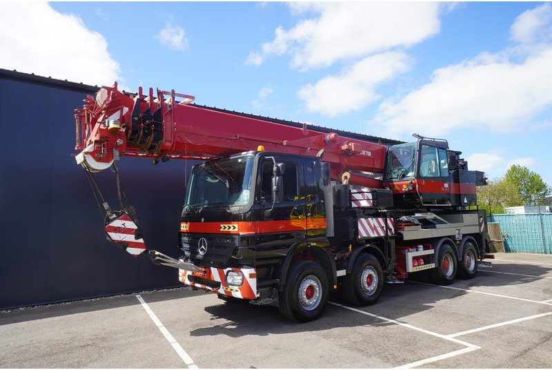 Mercedes-Benz ACTROS 4141 / FAUN HK60 MOBILE CRANE WITH JIB - Camion grue: photos 3 Mercedes-Benz ACTROS 4141 / FAUN HK60 MOBILE CRANE WITH JIB - Camion grue: photos 3