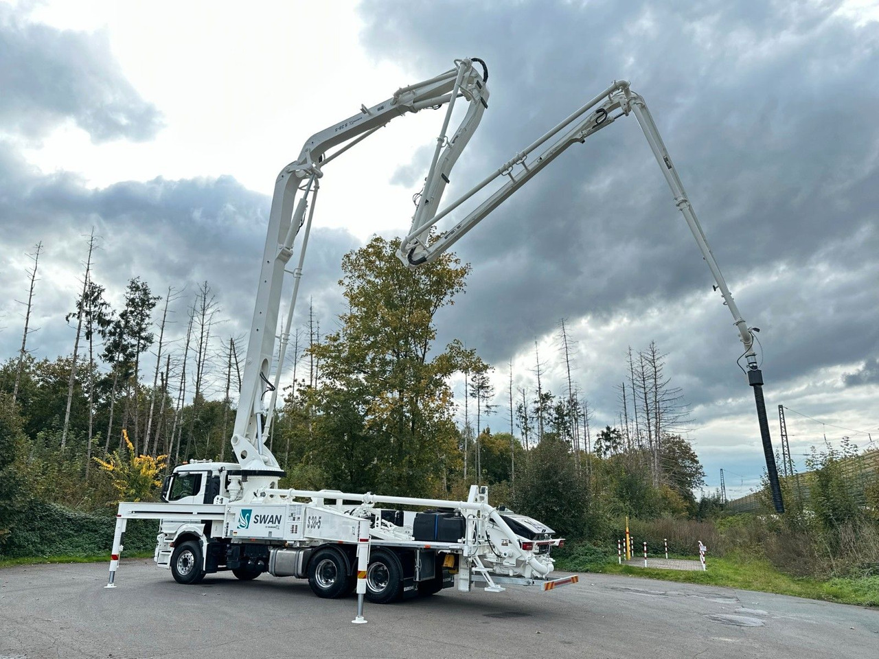 MAN TGS 26.510 6x4 SWAN TSP 38-5 160RZ ( 38m ) - Camion pompe: photos 5 MAN TGS 26.510 6x4 SWAN TSP 38-5 160RZ ( 38m ) - Camion pompe: photos 5
