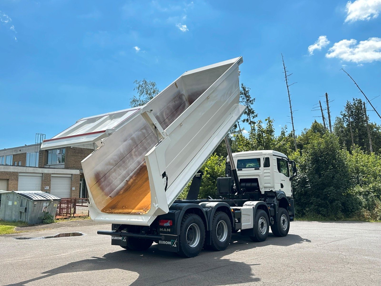 MAN TGS 37.480 8x4 EuromixMTP Mulden Kipper - Camion benne: photos 5 MAN TGS 37.480 8x4 EuromixMTP Mulden Kipper - Camion benne: photos 5