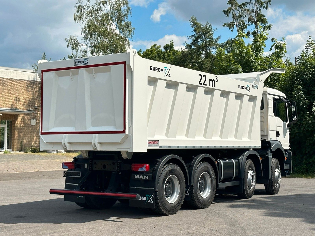 MAN TGS 41.400 8x4 / EUROMIX MTP 22m³/ Eckige Mulde - Camion benne: photos 5 MAN TGS 41.400 8x4 / EUROMIX MTP 22m³/ Eckige Mulde - Camion benne: photos 5