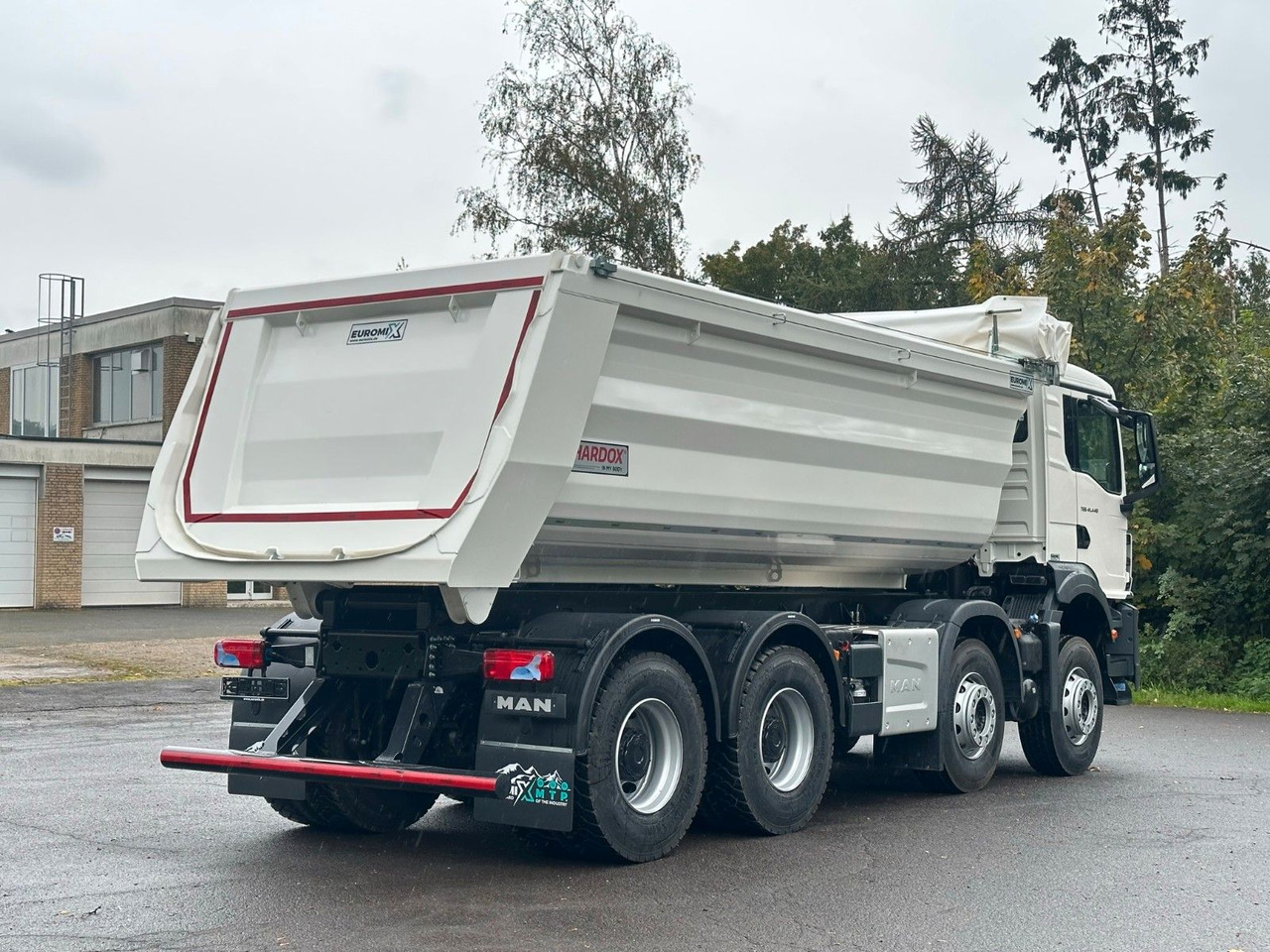 MAN TGS 41.440 BB 8X4 Euromix Mulden Kipper HARDOX - Camion benne: photos 5 MAN TGS 41.440 BB 8X4 Euromix Mulden Kipper HARDOX - Camion benne: photos 5