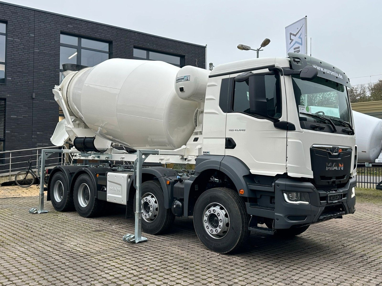 Camion malaxeur MAN TGS 41.480 8x4 WECHSELSYSTEM KIPPER+MISCHER: photos 23