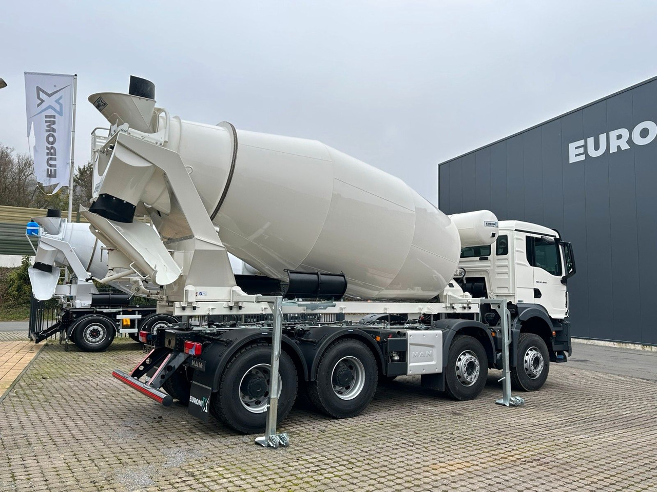 Camion malaxeur MAN TGS 41.480 8x4 WECHSELSYSTEM KIPPER+MISCHER: photos 21