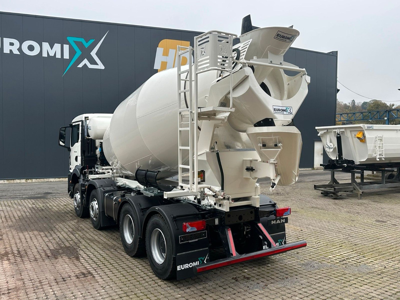 Camion malaxeur MAN TGS 41.480 8x4 WECHSELSYSTEM KIPPER+MISCHER: photos 8