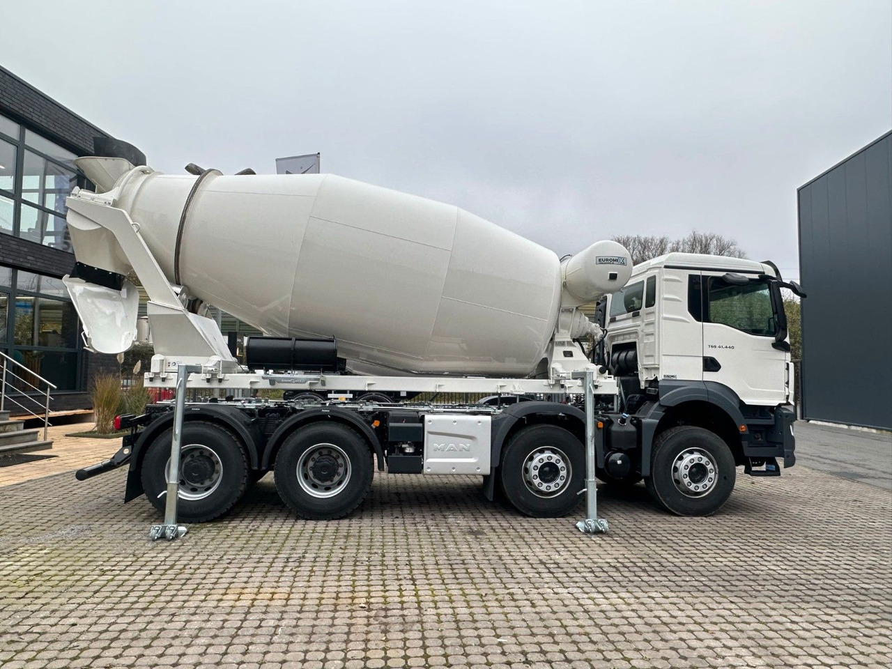 Camion malaxeur MAN TGS 41.480 8x4 WECHSELSYSTEM KIPPER+MISCHER: photos 22