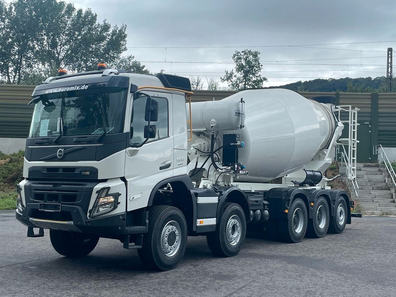 Volvo FMX 500 10x4 / Euromix MTP EM 12 R Euro 6e - Camion malaxeur: photos 2 Volvo FMX 500 10x4 / Euromix MTP EM 12 R Euro 6e - Camion malaxeur: photos 2