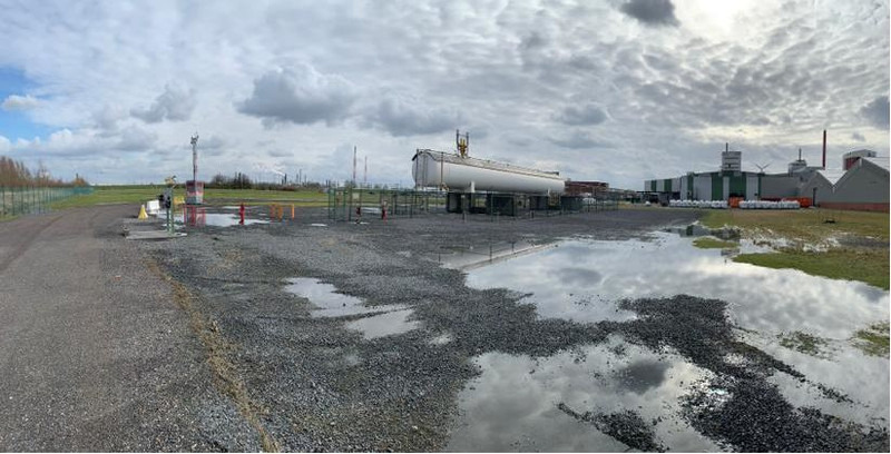 200m3 stationary gastank Gas, LPG, GPL, GAZ, Propane with Sun roof and appendages Used Tank ID 1.209 - Cuve de stockage: photos 5 200m3 stationary gastank Gas, LPG, GPL, GAZ, Propane with Sun roof and appendages Used Tank ID 1.209 - Cuve de stockage: photos 5
