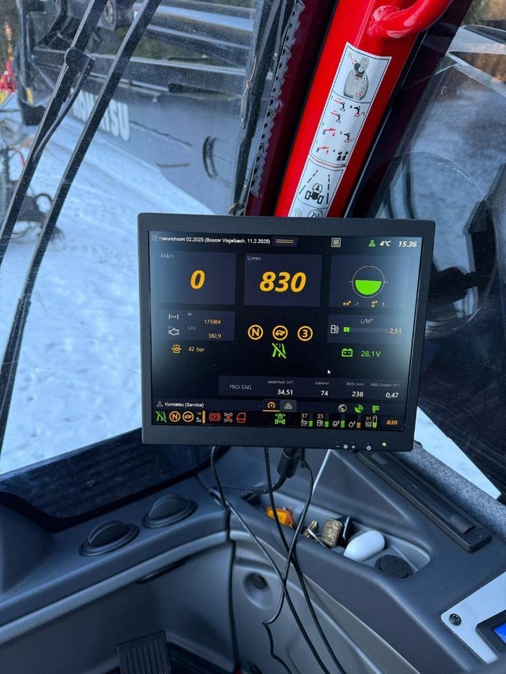 Abatteuse Komatsu 931 XC: photos 20 Abatteuse Komatsu 931 XC: photos 20