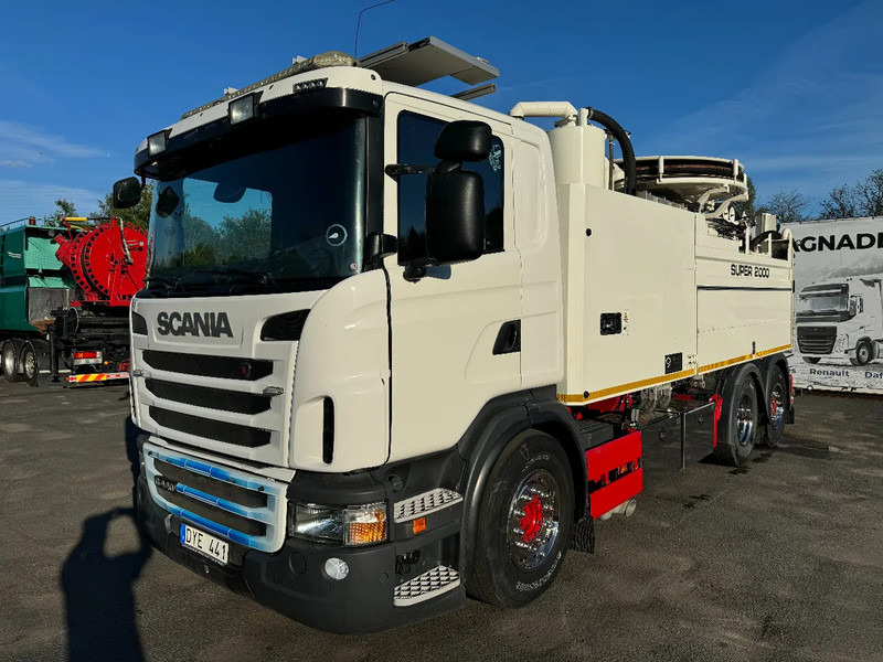 Scania G440 Combi Wiedemann Super 2000 (6+4,5m3) + Recycler, Euro 6, 2013 - Camion vidangeur: photos 3 Scania G440 Combi Wiedemann Super 2000 (6+4,5m3) + Recycler, Euro 6, 2013 - Camion vidangeur: photos 3