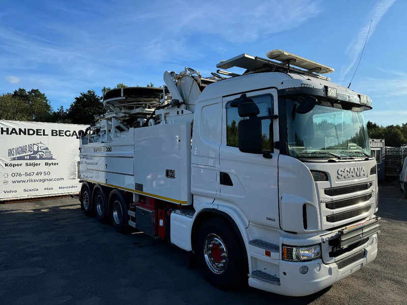 Scania R480 Vacuum / Sewer Jetter / Recycler, Euro 6, Super 2000 (16m3), 2013 - Camion vidangeur: photos 2 Scania R480 Vacuum / Sewer Jetter / Recycler, Euro 6, Super 2000 (16m3), 2013 - Camion vidangeur: photos 2