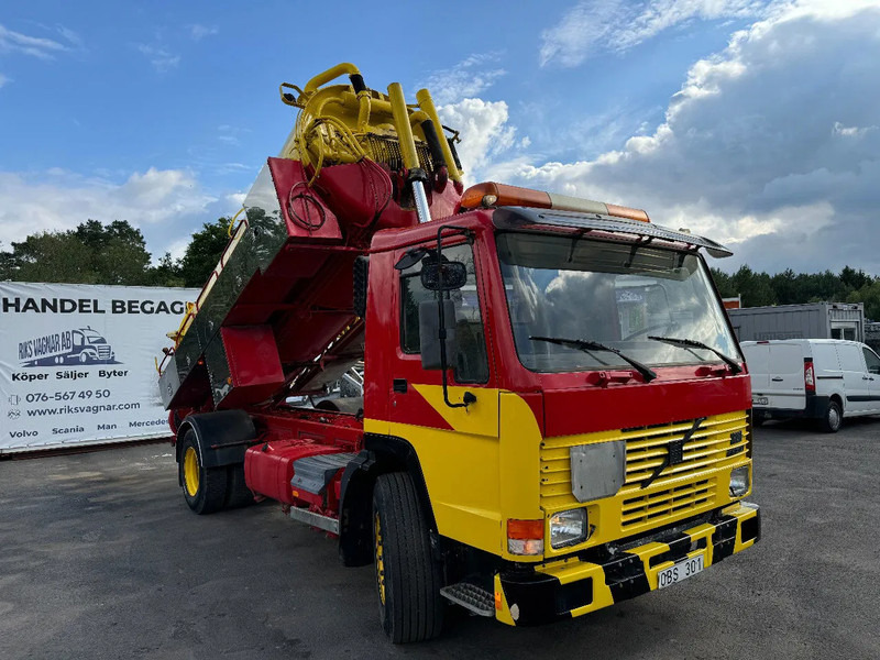 Camion vidangeur Volvo FL 10.320 4x2, Tipper 12m3 Sludge & Flushing Truck, with remote control, YM: 1990: photos 1