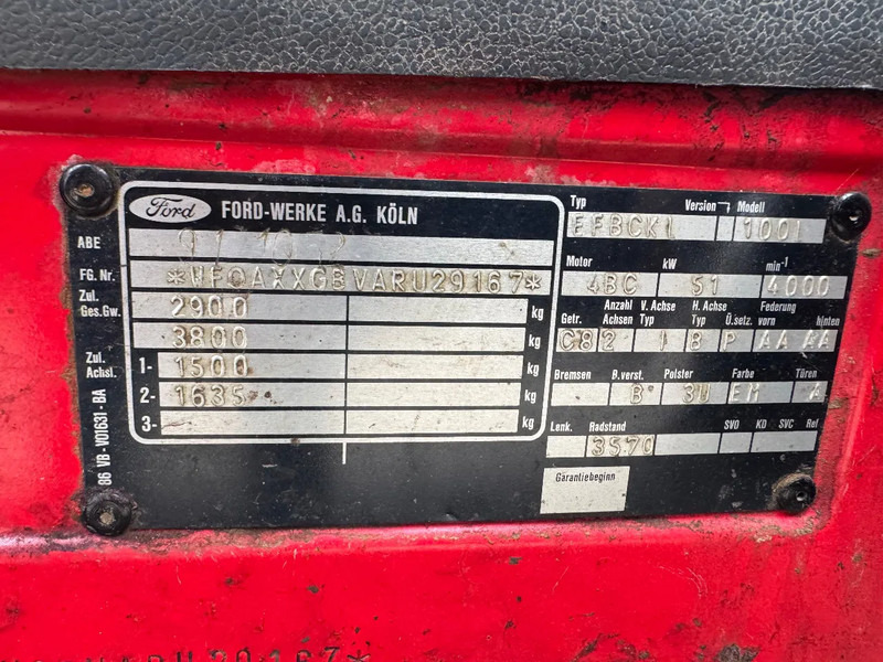 Utilitaire plateau Ford Transit **FRENCH ORIGIN-DIESEL**: photos 15