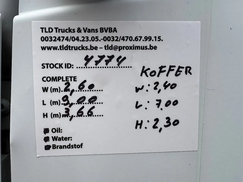 Camion fourgon Mercedes-Benz Atego 1317 **FULL STEEL-A LAMES-FRENCH TRUCK**: photos 16 Camion fourgon Mercedes-Benz Atego 1317 **FULL STEEL-A LAMES-FRENCH TRUCK**: photos 16