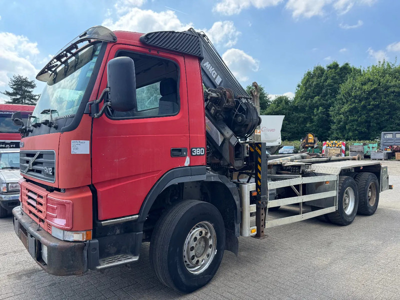 Volvo FM 12.380 **6X6-BELGIAN TRUCK-FULL STEEL-BIG AXXLE** - Camion ampliroll, Camion grue: photos 3 Volvo FM 12.380 **6X6-BELGIAN TRUCK-FULL STEEL-BIG AXXLE** - Camion ampliroll, Camion grue: photos 3