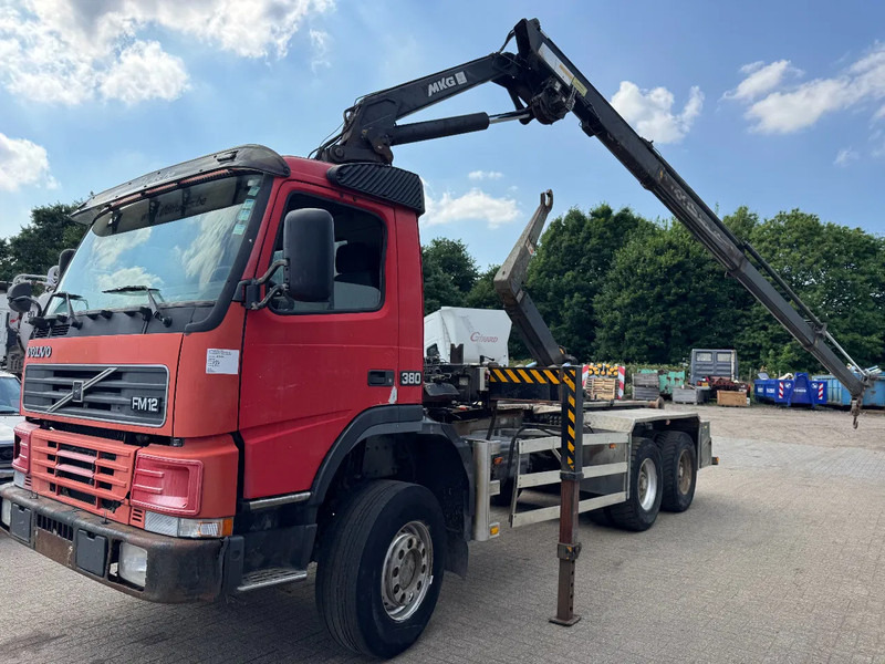 Volvo FM 12.380 **6X6-BELGIAN TRUCK-FULL STEEL-BIG AXXLE** - Camion ampliroll, Camion grue: photos 1 Volvo FM 12.380 **6X6-BELGIAN TRUCK-FULL STEEL-BIG AXXLE** - Camion ampliroll, Camion grue: photos 1