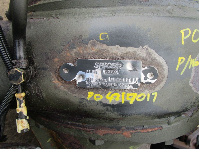 DENNIS ELITE II SPICER REAR AXLE P/NO 981071/ P04217017 - Essieu et pièces pour Véhicule de voirie/ Spécial: photos 4 DENNIS ELITE II SPICER REAR AXLE P/NO 981071/ P04217017 - Essieu et pièces pour Véhicule de voirie/ Spécial: photos 4