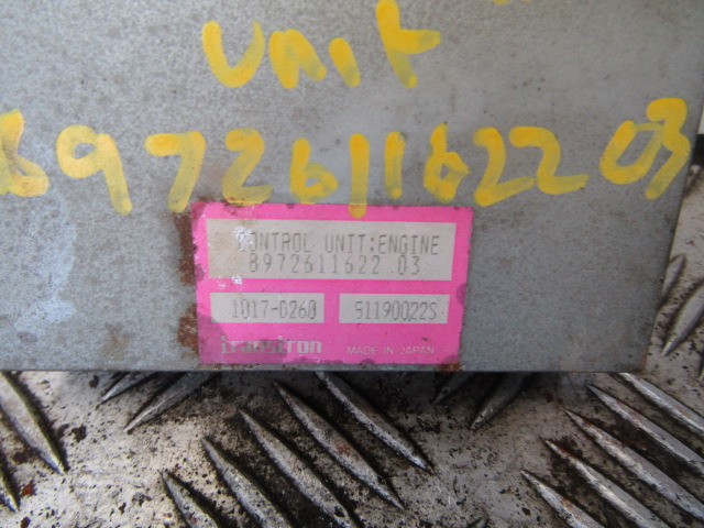 ISUZU NQR ENGINE CONTROL UNIT P/NO 8972611622 03 - Bloc de gestion pour Camion: photos 2 ISUZU NQR ENGINE CONTROL UNIT P/NO 8972611622 03 - Bloc de gestion pour Camion: photos 2