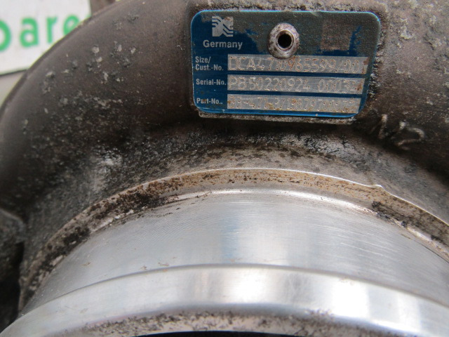 MERCEDES ACTROS MP4 OM471-6 TURBO ‘BORGWARNER’ OCA 4710965599/00 - Turbocompresseur pour Camion: photos 3 MERCEDES ACTROS MP4 OM471-6 TURBO ‘BORGWARNER’ OCA 4710965599/00 - Turbocompresseur pour Camion: photos 3