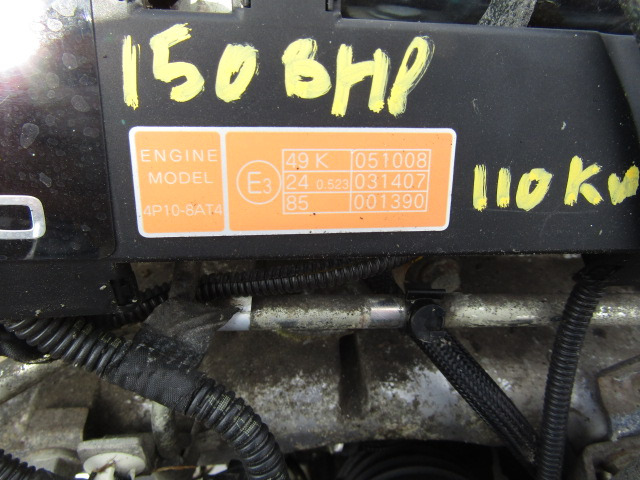 MITSUBISHI FUSO 4P10 8AT4 150 110KW ENGINE EURO 5 2012 GOOD RUNNING ORDER ONLY 142,000KM - Moteur pour Camion: photos 3 MITSUBISHI FUSO 4P10 8AT4 150 110KW ENGINE EURO 5 2012 GOOD RUNNING ORDER ONLY 142,000KM - Moteur pour Camion: photos 3