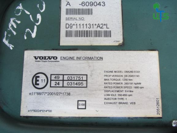 VOLVO FM9 260 ENGINE ECU - Bloc de gestion pour Camion: photos 3 VOLVO FM9 260 ENGINE ECU - Bloc de gestion pour Camion: photos 3