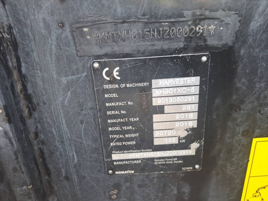 Komatsu 901 XC - Abatteuse: photos 4 Komatsu 901 XC - Abatteuse: photos 4