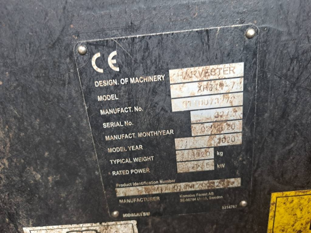 Komatsu 911 - Abatteuse: photos 2 Komatsu 911 - Abatteuse: photos 2