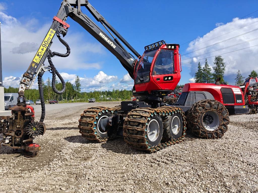 Komatsu 931 - Abatteuse: photos 1 Komatsu 931 - Abatteuse: photos 1