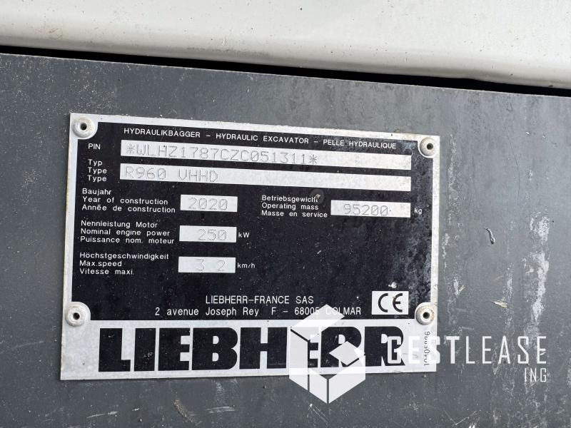 Pelle de démolition Liebherr R960 VHHD DEMOLITION 33 m: photos 14 Pelle de démolition Liebherr R960 VHHD DEMOLITION 33 m: photos 14