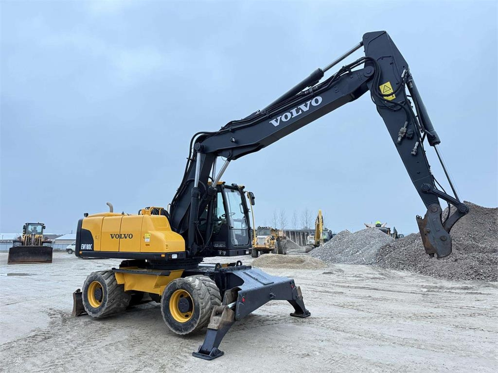 Pelle sur pneus Volvo EW 180 C: photos 6