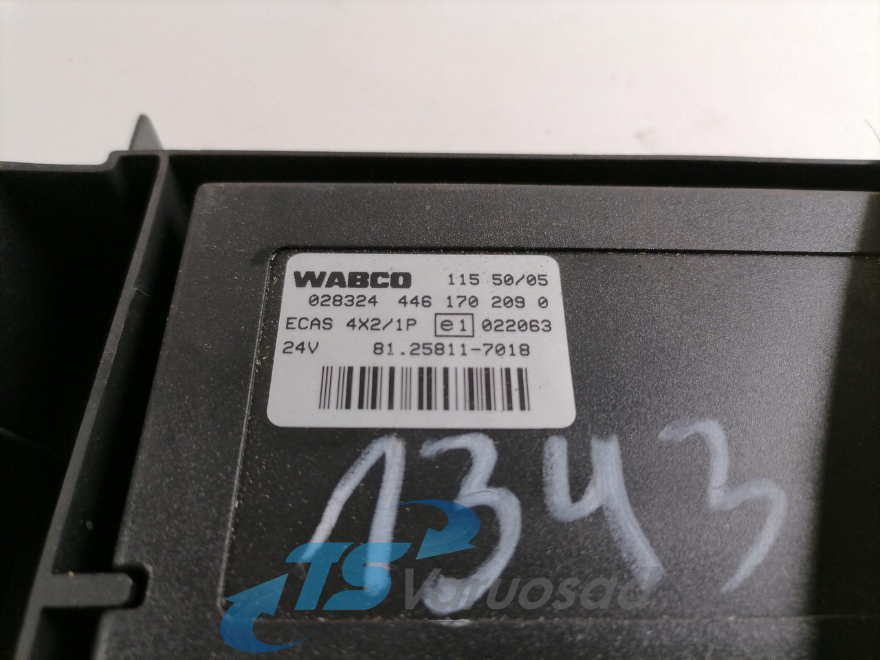 MAN Ecu, ECAS 81258117018 - Bloc de gestion pour Camion: photos 4 MAN Ecu, ECAS 81258117018 - Bloc de gestion pour Camion: photos 4