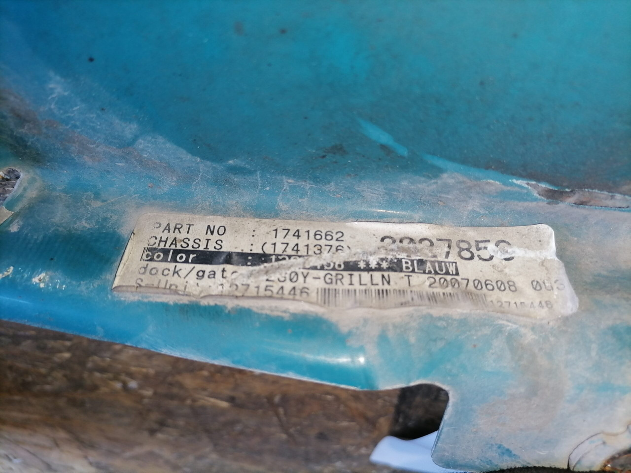 Scania Grille panel 1741376 - Calandre pour Camion: photos 4 Scania Grille panel 1741376 - Calandre pour Camion: photos 4