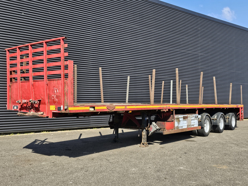 Broshuis 3AOU 48 / 2 x EXTENDABLE / 28.8 mtr / 3 X STEERING AXLE - Semi-remorque plateau: photos 5 Broshuis 3AOU 48 / 2 x EXTENDABLE / 28.8 mtr / 3 X STEERING AXLE - Semi-remorque plateau: photos 5