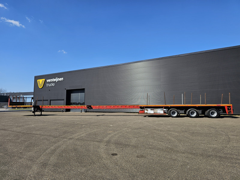 Broshuis 3AOU 48 / 2 x EXTENDABLE / 28.8 mtr / 3 X STEERING AXLE - Semi-remorque plateau: photos 4 Broshuis 3AOU 48 / 2 x EXTENDABLE / 28.8 mtr / 3 X STEERING AXLE - Semi-remorque plateau: photos 4