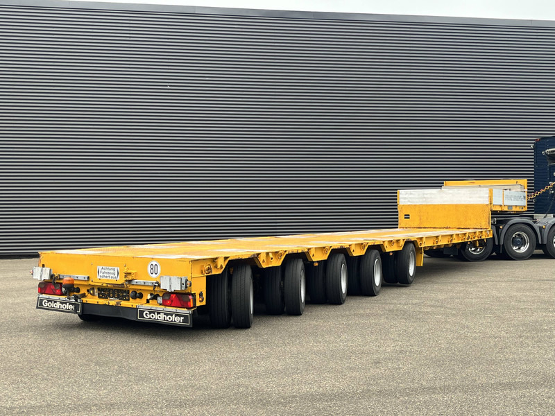 Goldhofer STZ-L 5-50/80 A / 5 X STEERING / EXTENDABLE / - Semi-remorque surbaissé: photos 5 Goldhofer STZ-L 5-50/80 A / 5 X STEERING / EXTENDABLE / - Semi-remorque surbaissé: photos 5