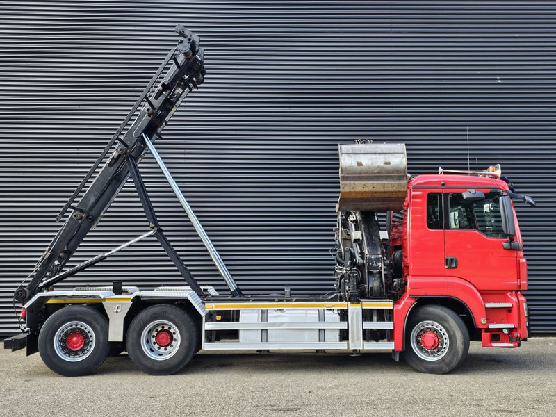 MAN TGS 26.400 / 6x4H-2 / HMF Z KRAAN + CONTAINERSYSTEM - Camion - système de câble, Camion grue: photos 5 MAN TGS 26.400 / 6x4H-2 / HMF Z KRAAN + CONTAINERSYSTEM - Camion - système de câble, Camion grue: photos 5
