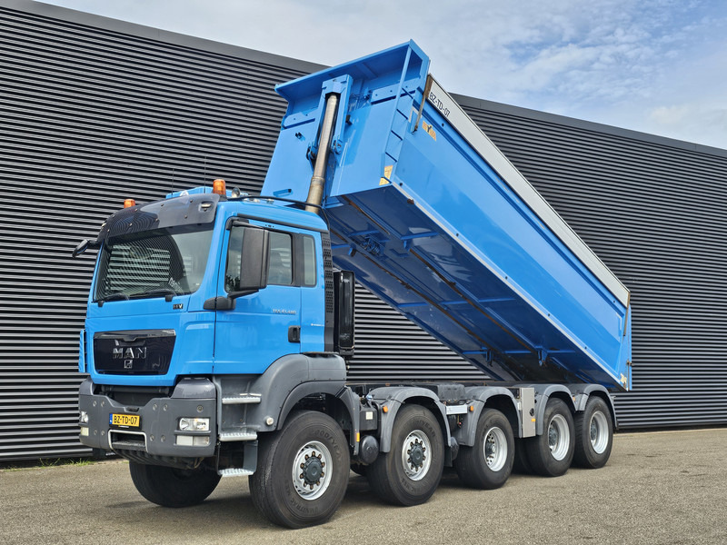 MAN TGS 49.480 10X8/6 BB / TIPPER / SPRING / BIG AXLE - Camion benne: photos 1 MAN TGS 49.480 10X8/6 BB / TIPPER / SPRING / BIG AXLE - Camion benne: photos 1