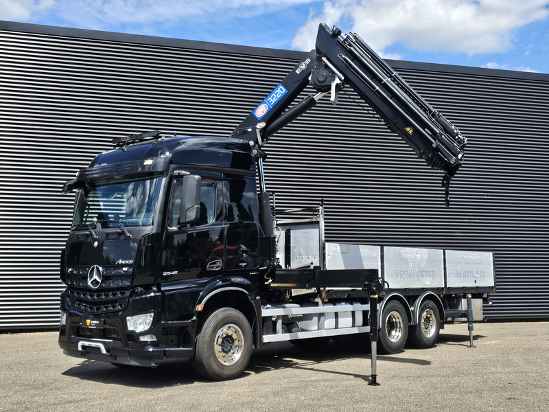 Mercedes-Benz AROCS 2545 6x2 / HMF 32 TM / CRANE / KRAN - Camion plateau, Camion grue: photos 2 Mercedes-Benz AROCS 2545 6x2 / HMF 32 TM / CRANE / KRAN - Camion plateau, Camion grue: photos 2